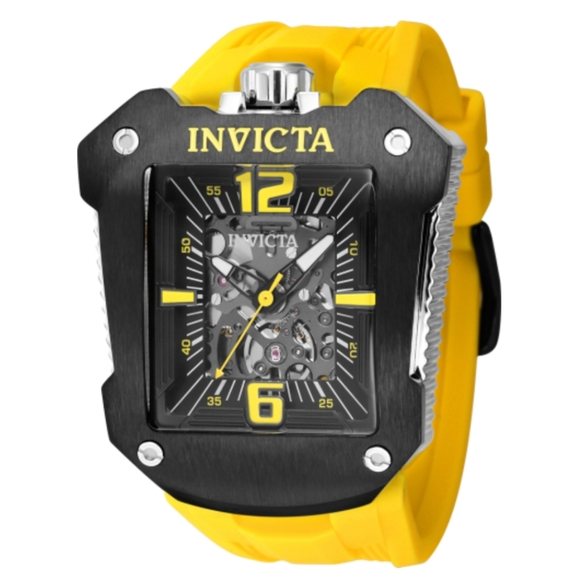 Invicta speedway automatic men's watch 48mmyellow